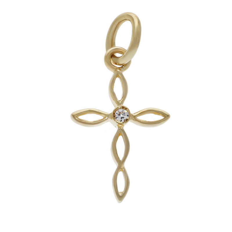 Pandantiv Cruce, Aur Galben, 18 k, 0.93 gr, Cod Produs: 763754 - Tezaurshop.ro