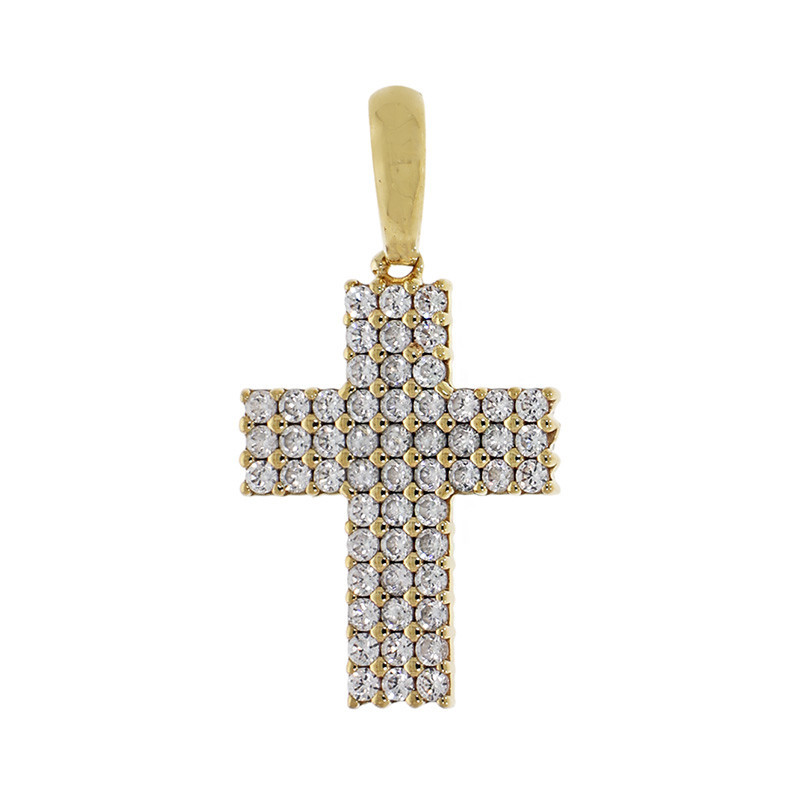 Pandantiv Cruce, Aur Galben, 18 k, 1.89 gr, Cod Produs: 764191 - Tezaurshop.ro