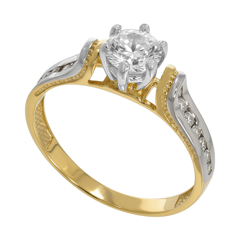 Inel De Logodna, Aur Mixt, 14 k, 2.61 gr, Cod Produs: 764488 - Tezaurshop.ro