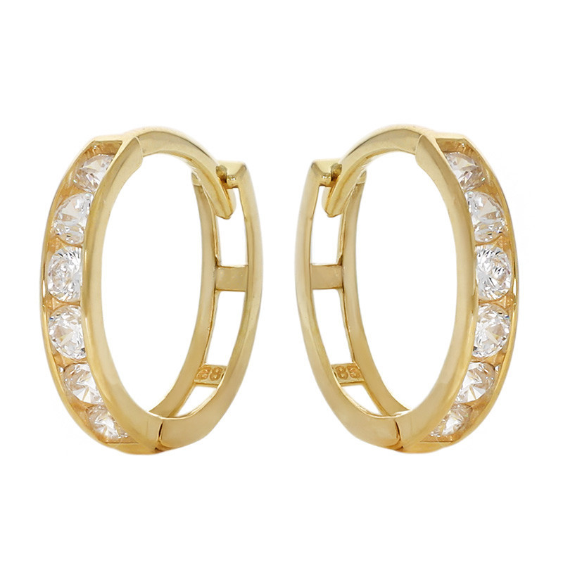 Cercei, Aur Galben, 14 k, 1.06 gr, Cod Produs: 766039 - Tezaurshop.ro