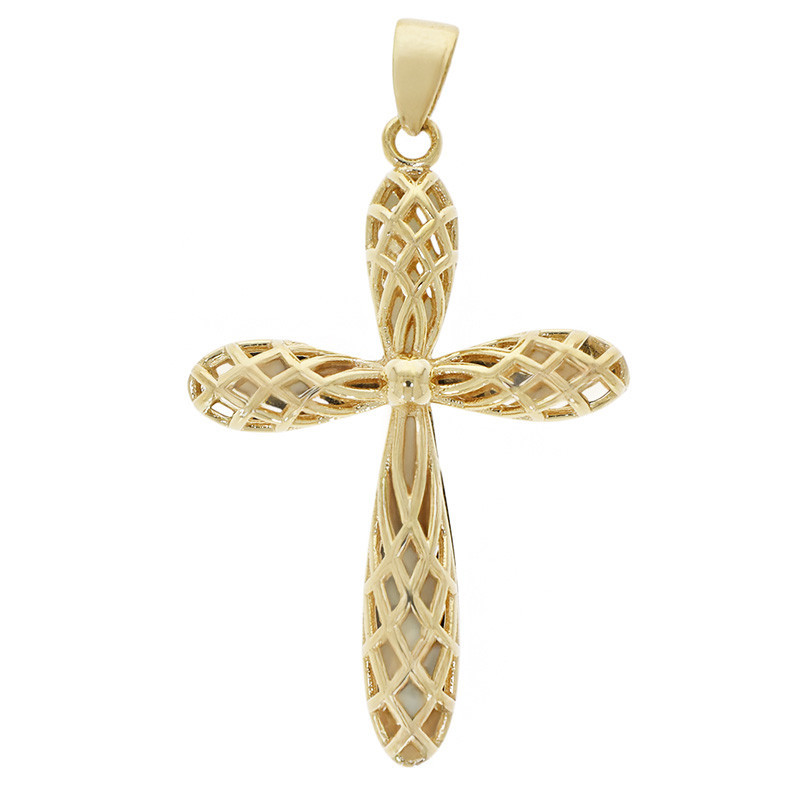 Pandantiv Cruce, Aur Galben, 14 k, 1.73 gr, Cod Produs: 766756 - Tezaurshop.ro