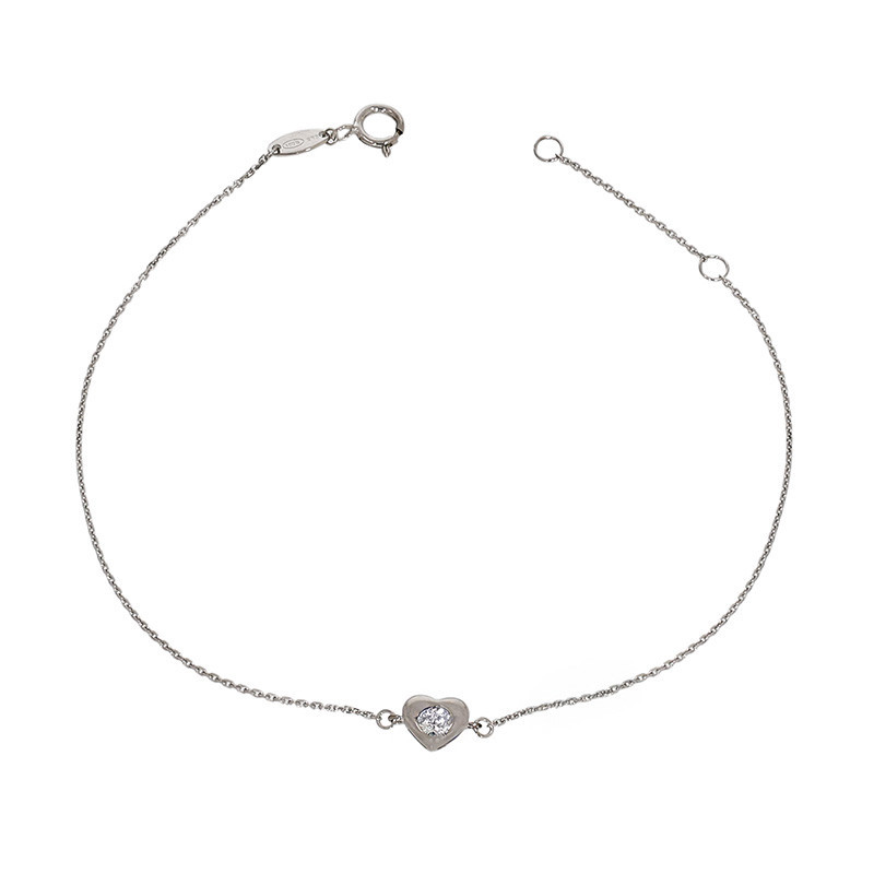 Bratara, Aur Alb, 14 k, 0.75 gr, Cod Produs: 767328 - Tezaurshop.ro