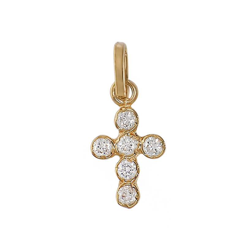 Pandantiv Cruce, Aur Galben, 14 k, 0.56 gr, Cod Produs: 767336 - Tezaurshop.ro