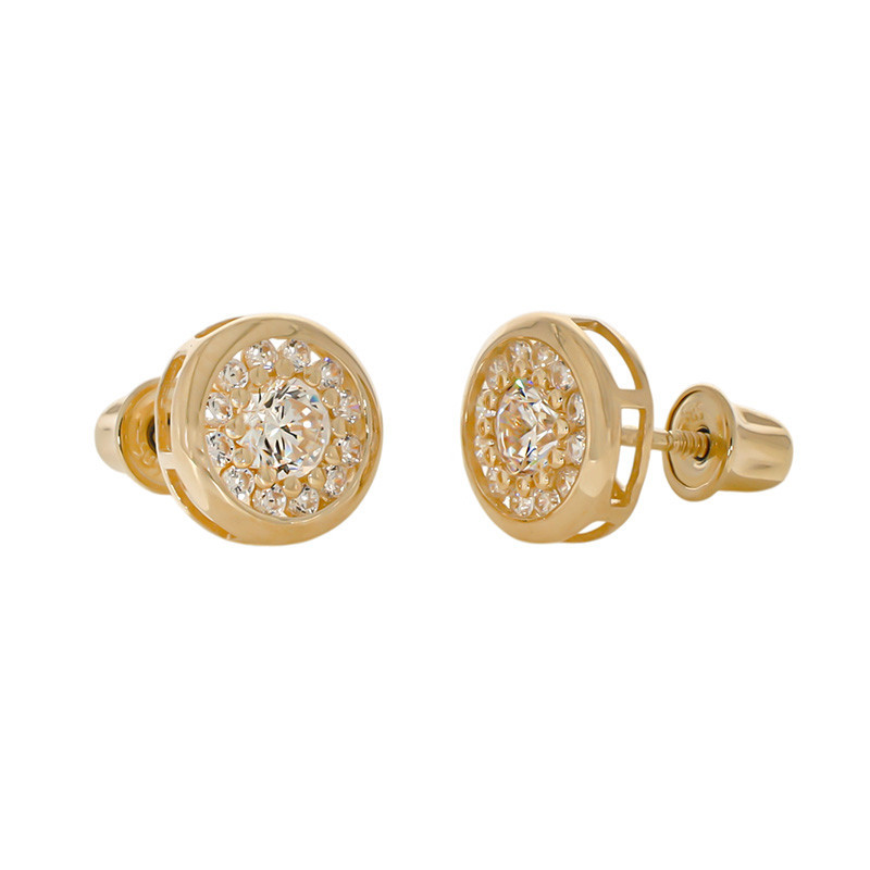 Cercei, Aur Galben, 14 k, 0.82 gr, Cod Produs: 768330 - Tezaurshop.ro