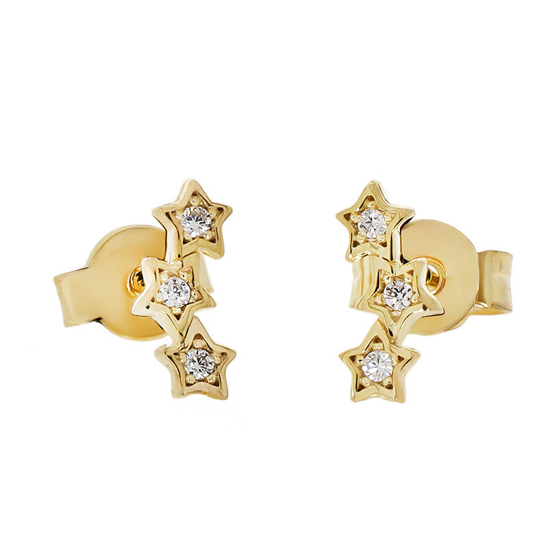 Cercei, Aur Galben, 14 k, 0.78 gr, Cod Produs: 769027 - Tezaurshop.ro