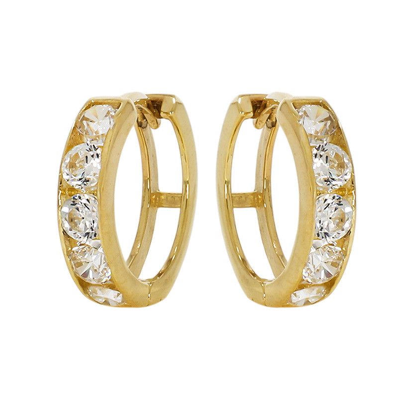 Cercei, Aur Galben, 14 k, 1.06 gr, Cod Produs: 769053 - Tezaurshop.ro