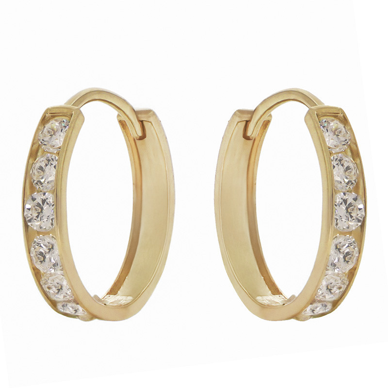 Cercei, Aur Galben, 14 k, 0.95 gr, Cod Produs: 769316 - Tezaurshop.ro