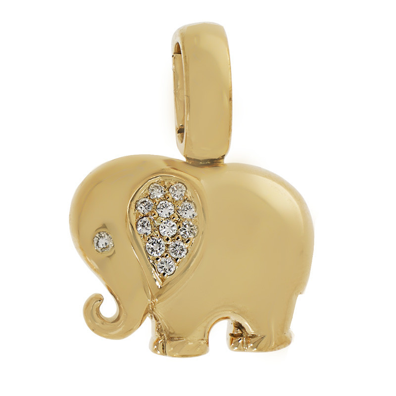 Pandantiv, Aur Galben, 14 k, 8.3 gr, cu Diamante, Cod Produs: 769994 - Tezaurshop.ro