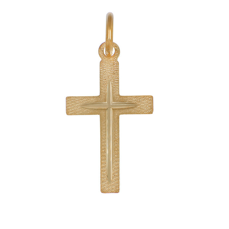Pandantiv Cruce, Aur Galben, 14 k, 0.51 gr, Cod Produs: 770000 - Tezaurshop.ro