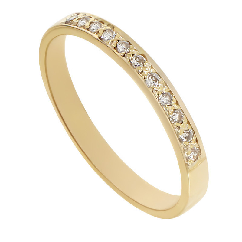 Inel, Aur Galben, 18 k, 1.96 gr, cu Diamante, Cod Produs: 770838 - Tezaurshop.ro