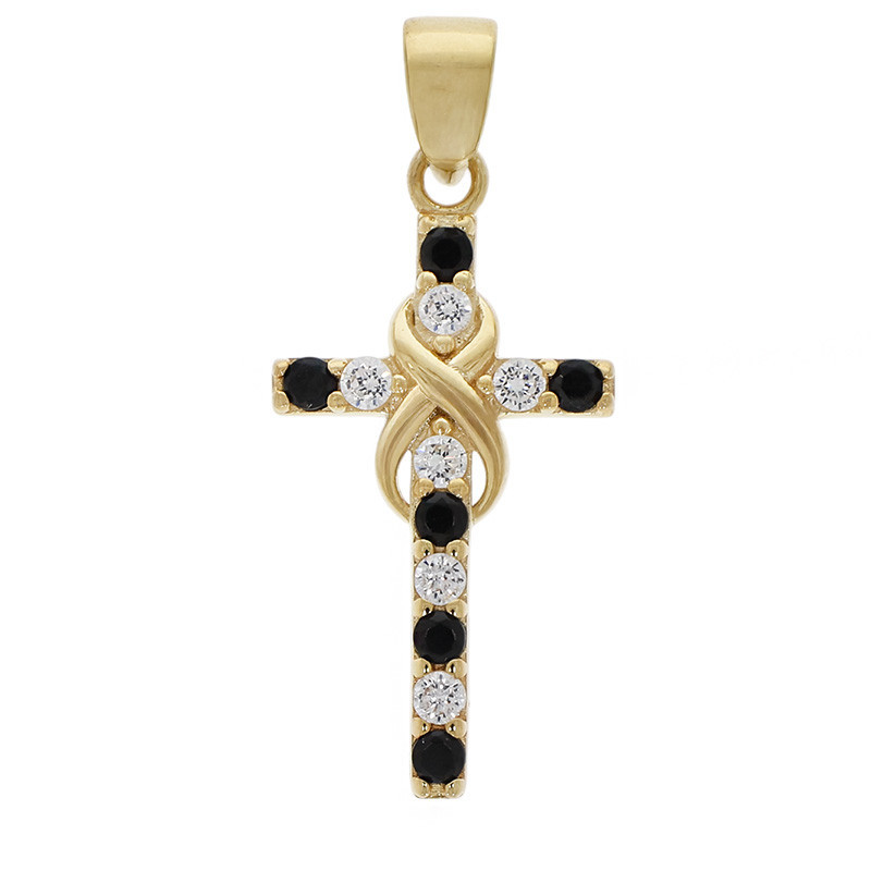 Pandantiv Cruce, Aur Galben, 14 k, 1.16 gr, Cod Produs: 771059 - Tezaurshop.ro