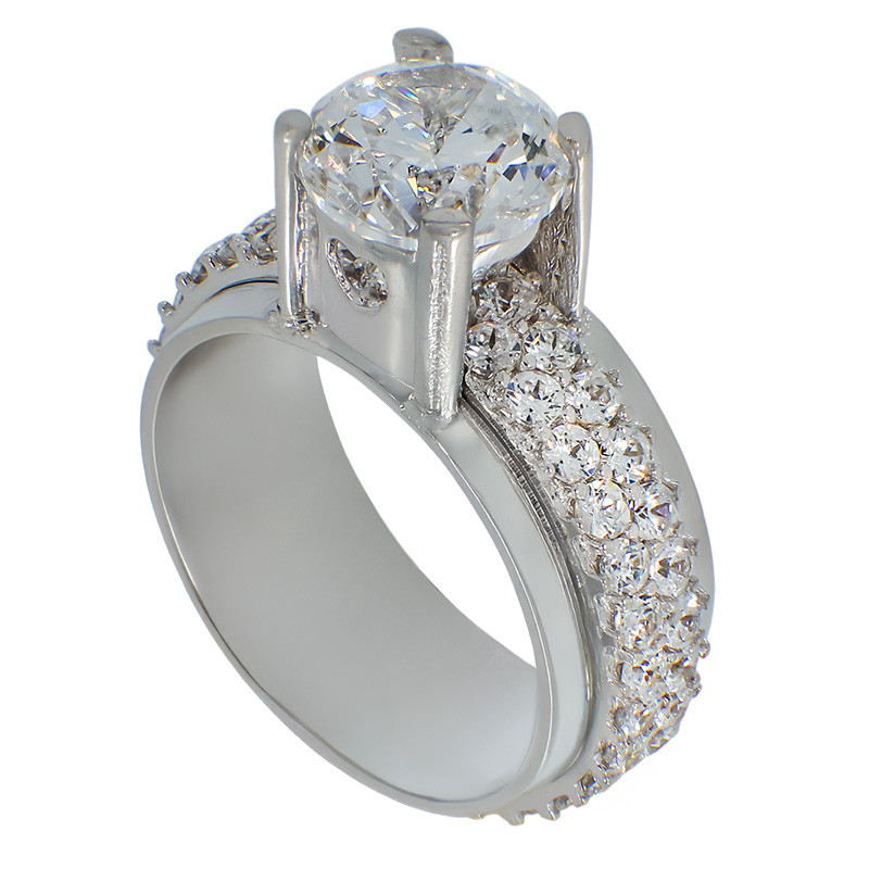 Inel de logodna Inel De Logodna, Aur Alb, 14 k, 7.24 gr, Cod Produs: 771168 - Tezaurshop.ro
