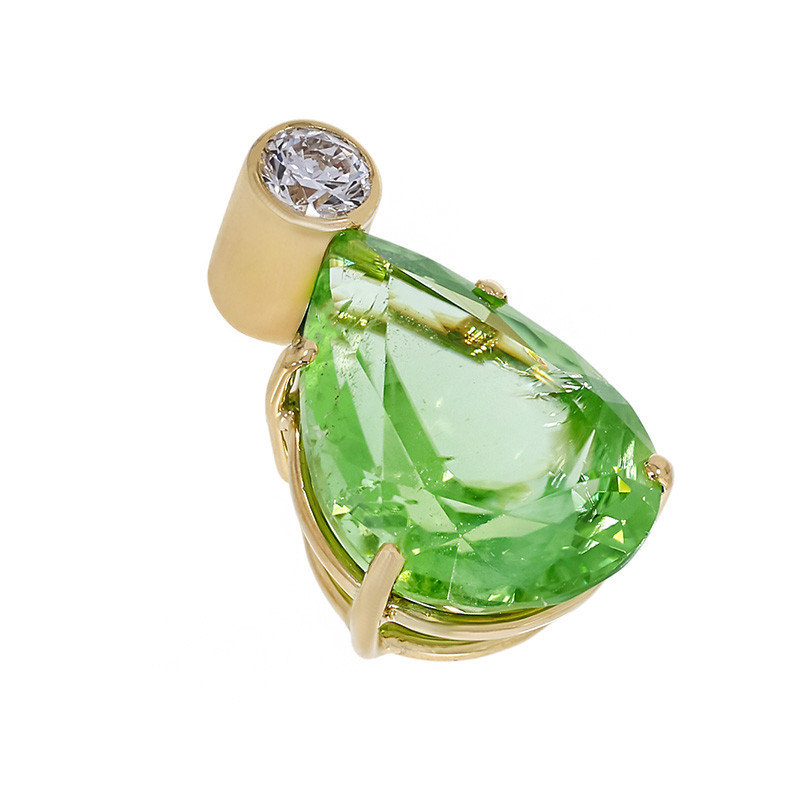 Pandantiv, Aur Galben, 14 k, 4.85 gr, cu Diamante, Cod Produs: 771375 - Tezaurshop.ro