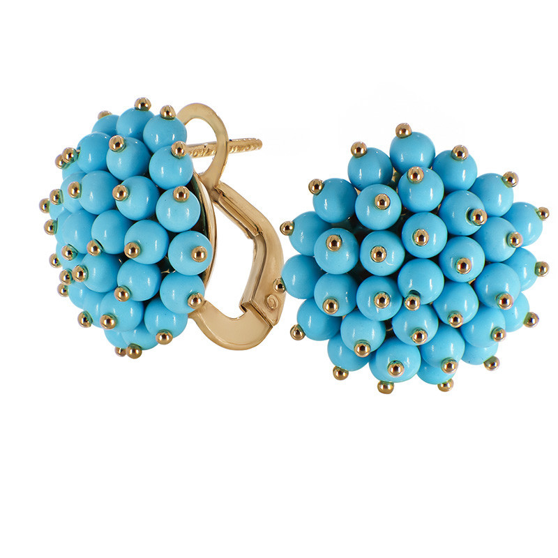 Cercei, Aur Galben, 18 k, 5.51 gr, Cod Produs: 772492 - Tezaurshop.ro