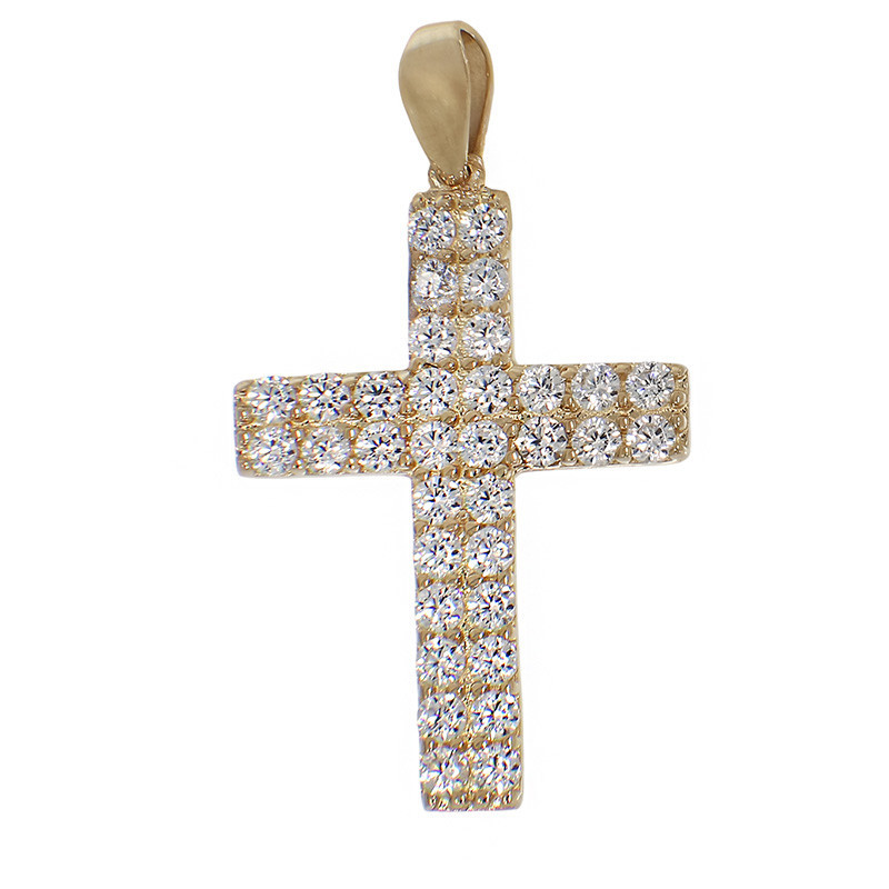 Pandantiv Cruce, Aur Galben, 14 k, 1.59 gr, Cod Produs: 772575 - Tezaurshop.ro