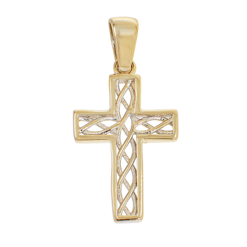 Pandantiv Cruce, Aur Galben, 14 k, 0.67 gr, Cod Produs: 772697 - Tezaurshop.ro