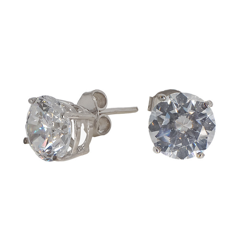 Cercei, Aur Alb, 14 k, 1.8 gr, Cod Produs: 774113 - Tezaurshop.ro