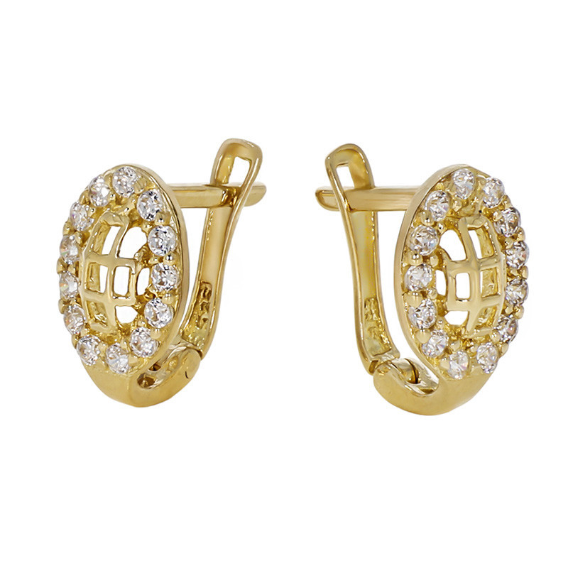 Cercei, Aur Galben, 14 k, 1.47 gr, Cod Produs: 774491 - Tezaurshop.ro