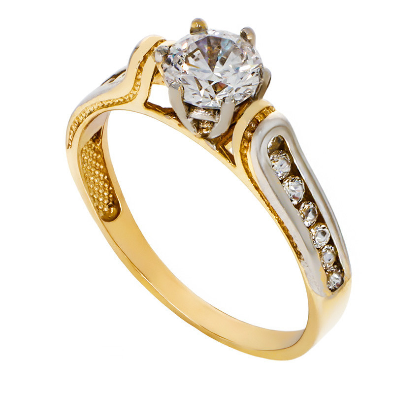 Inel De Logodna, Aur Mixt, 14 k, 2.76 gr, Cod Produs: 774898 - Tezaurshop.ro