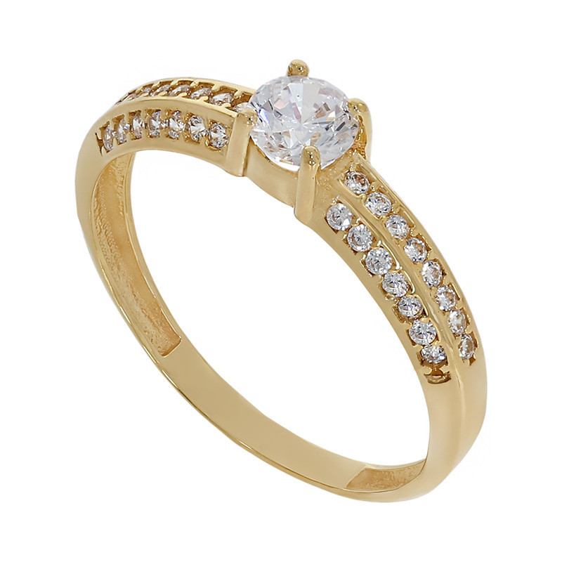 Inel De Logodna, Aur Galben, 14 k, 1.69 gr, Cod Produs: 775185 - Tezaurshop.ro