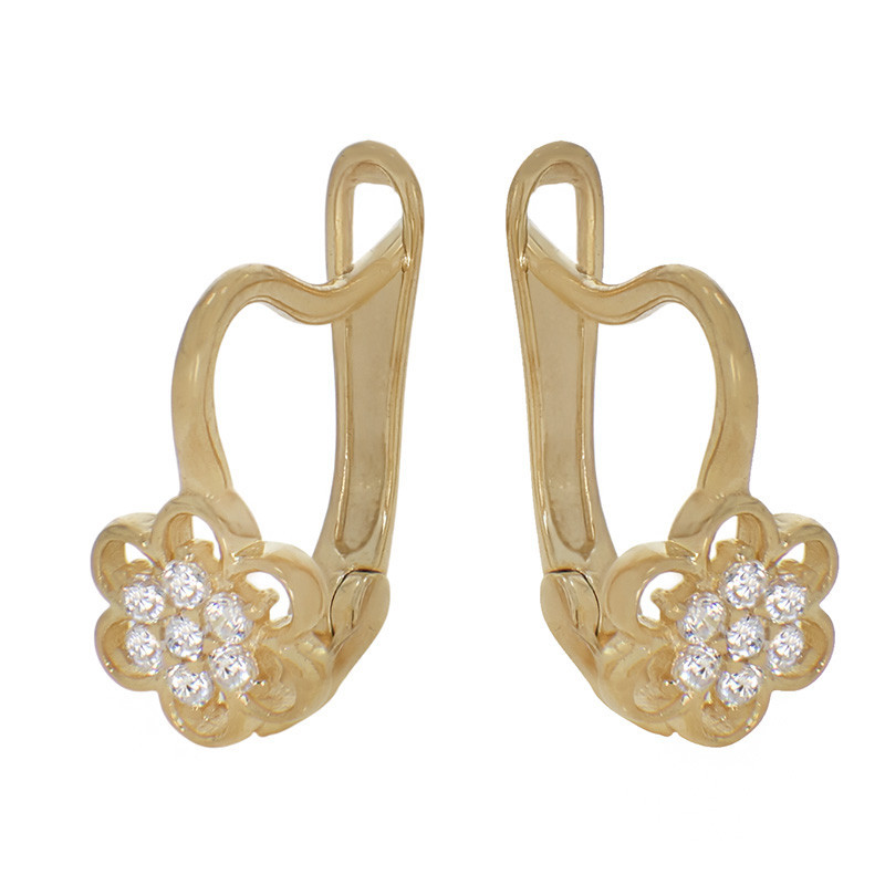 Cercei, Aur Galben, 14 k, 0.9 gr, Cod Produs: 775277 - Tezaurshop.ro