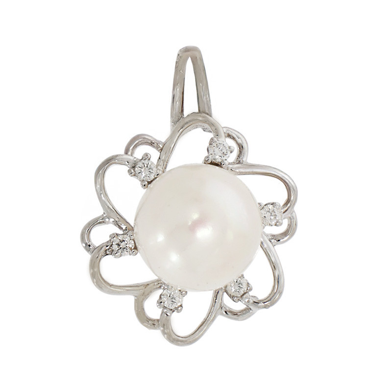 Pandantiv, Aur Alb, 18 k, 1.68 gr, Cod Produs: 775345 - Tezaurshop.ro