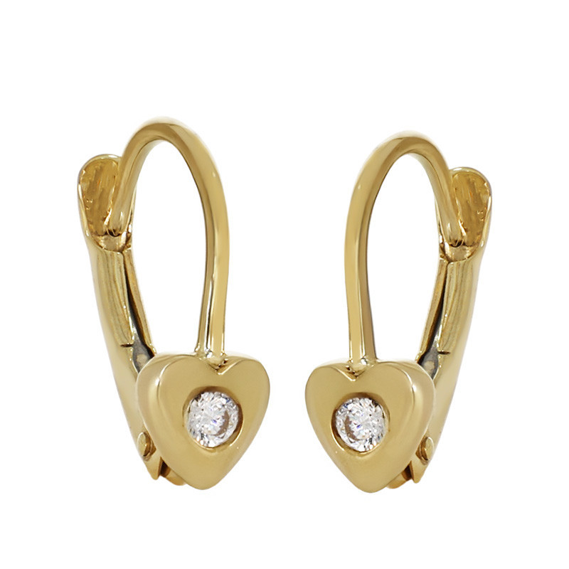 Cercei, Aur Galben, 14 k, 1.08 gr, Cod Produs: 775402 - Tezaurshop.ro