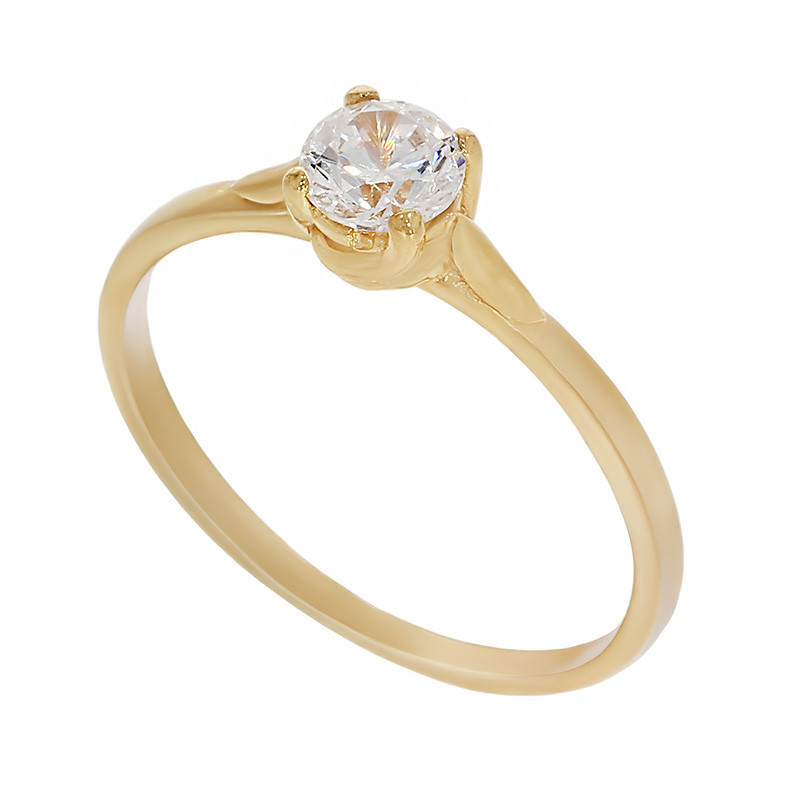 Inel De Logodna, Aur Galben, 14 k, 1.74 gr, Cod Produs: 775708 - Tezaurshop.ro