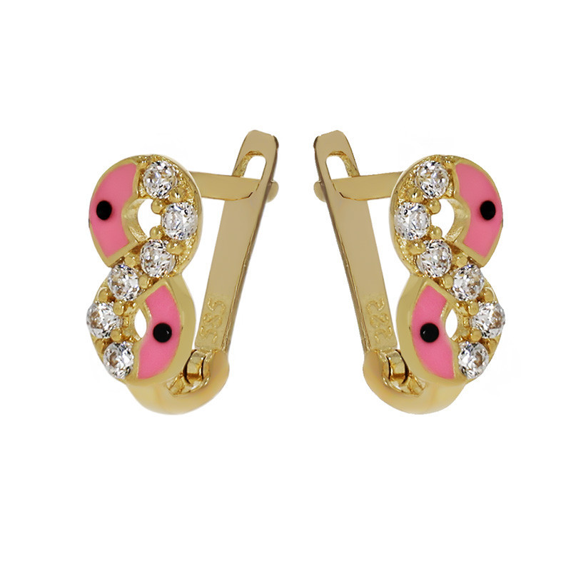 Cercei, Aur Galben, 14 k, 1.11 gr, Cod Produs: 776108 - Tezaurshop.ro