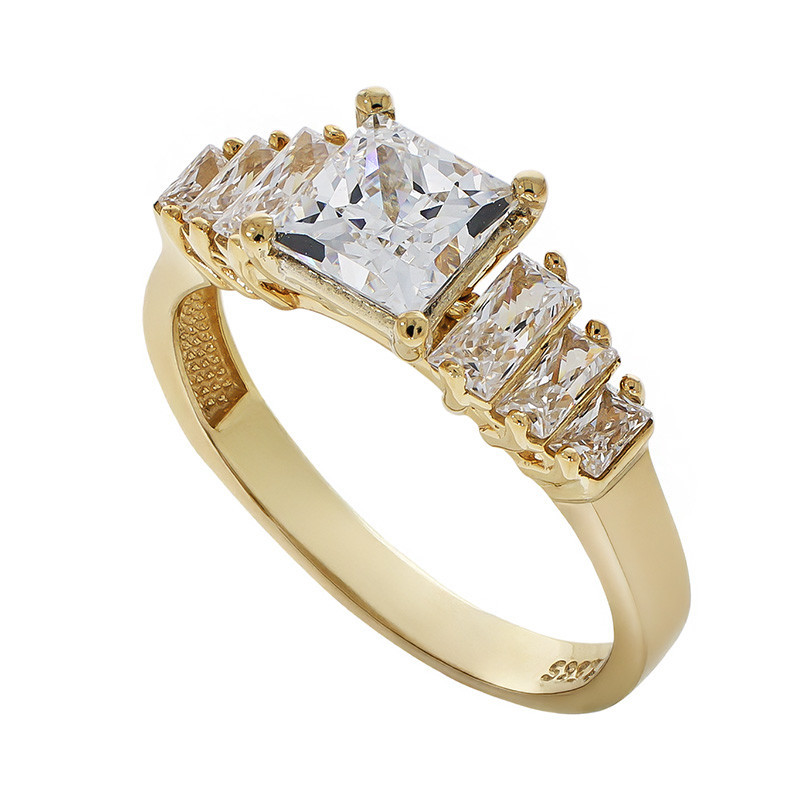 Inel De Logodna, Aur Galben, 14 k, 4 gr, Cod Produs: 776223 - Tezaurshop.ro