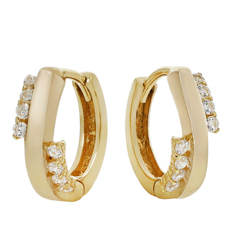 Cercei, Aur Galben, 14 k, 2.74 gr, Cod Produs: 777148 - Tezaurshop.ro