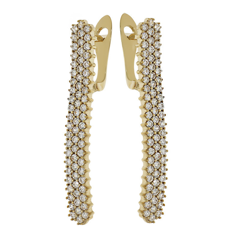 Cercei, Aur Galben, 14 k, 6.39 gr, Cod Produs: 777219 - Tezaurshop.ro