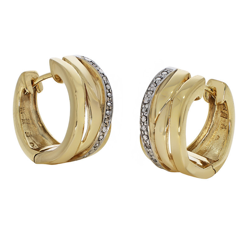 Cercei, Aur Mixt, 14 k, 5.83 gr, Cod Produs: 777256 - Tezaurshop.ro