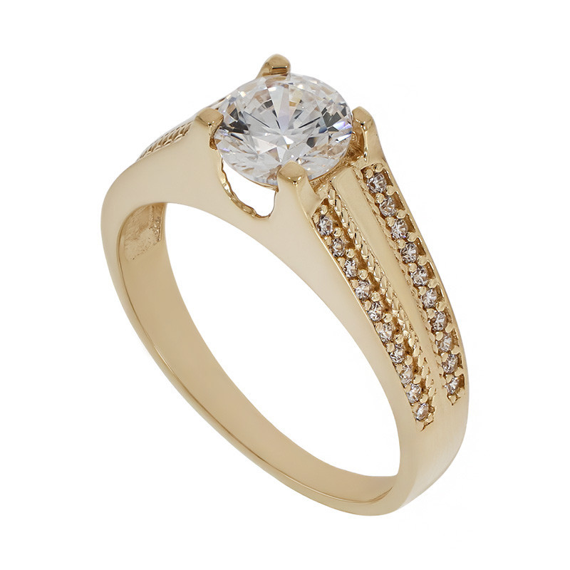 Inel De Logodna, Aur Galben, 14 k, 3.87 gr, Cod Produs: 777352 - Tezaurshop.ro