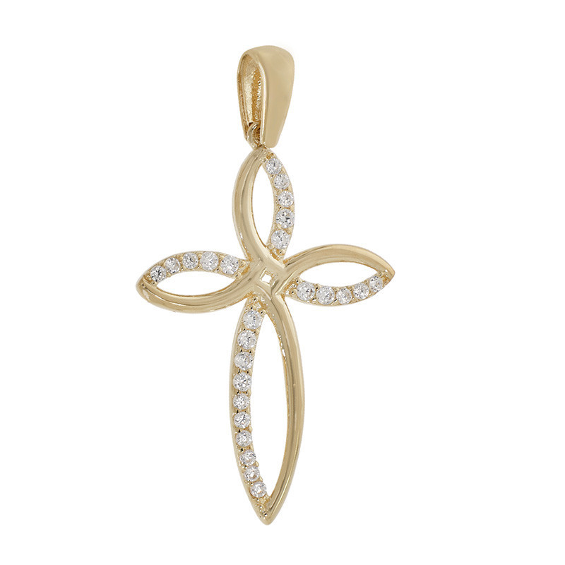 Pandantiv Cruce, Aur Galben, 14 k, 1.54 gr, Cod Produs: 778478 - Tezaurshop.ro