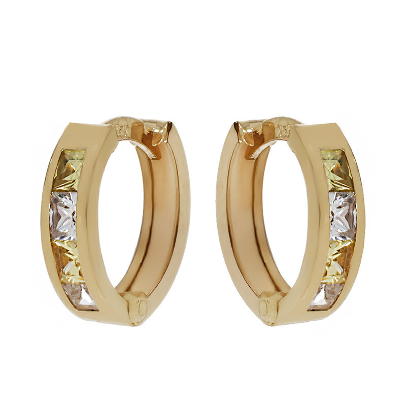 Cercei, Aur Galben, 14 k, 1 gr, Cod Produs: 778521 - Tezaurshop.ro