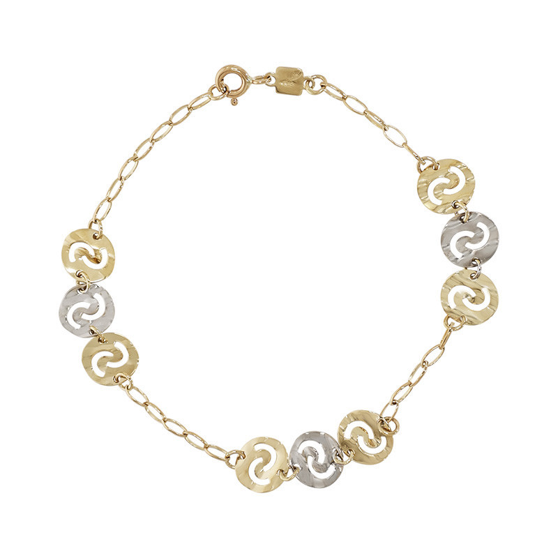 Bratara, Aur Mixt, 14 k, 2.99 gr, Cod Produs: 778546 - Tezaurshop.ro