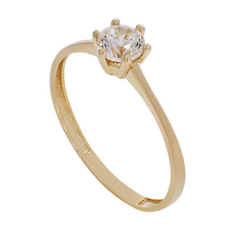 Inel De Logodna, Aur Galben, 14 k, 1.2 gr, Cod Produs: 779124 - Tezaurshop.ro