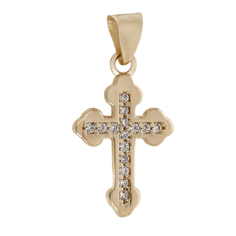 Pandantiv Cruce, Aur Galben, 14 k, 0.92 gr, Cod Produs: 779193 - Tezaurshop.ro