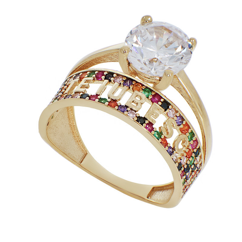 Inel De Logodna, Aur Galben, 14 k, 3.6 gr, Cod Produs: 780004 - Tezaurshop.ro