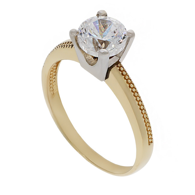 Inel De Logodna, Aur Mixt, 14 k, 3.39 gr, Cod Produs: 781875 - Tezaurshop.ro