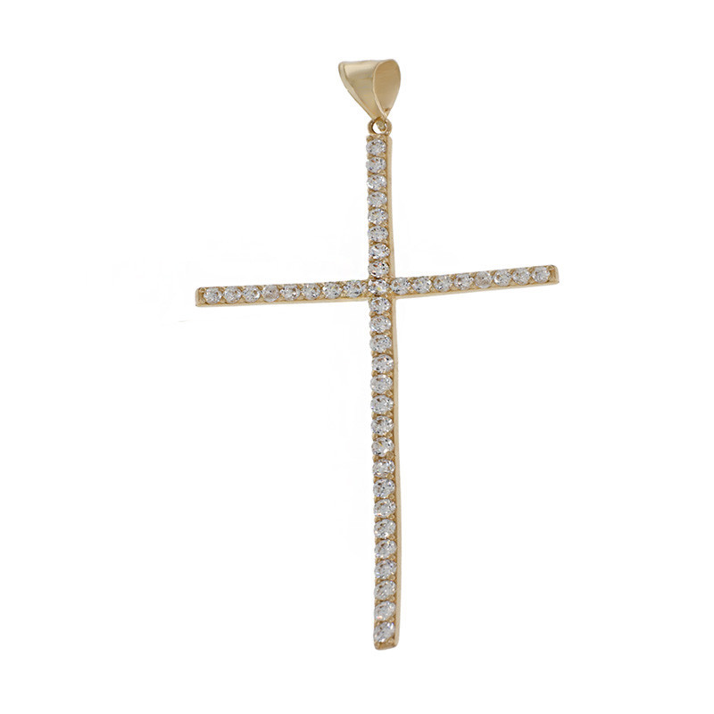 Pandantiv Cruce, Aur Galben, 14 k, 3.37 gr, Cod Produs: 781992 - Tezaurshop.ro