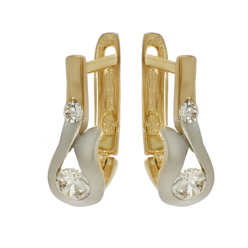 Cercei, Aur Mixt, 14 k, 2.59 gr, Cod Produs: 782178 - Tezaurshop.ro