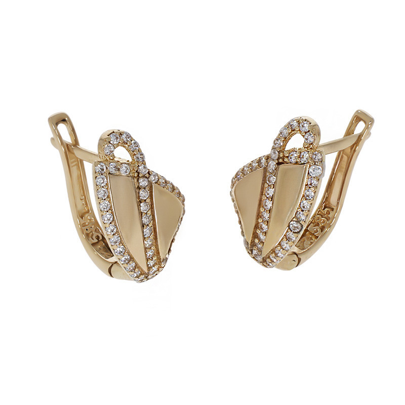 Cercei, Aur Galben, 14 k, 2.44 gr, Cod Produs: 782200 - Tezaurshop.ro