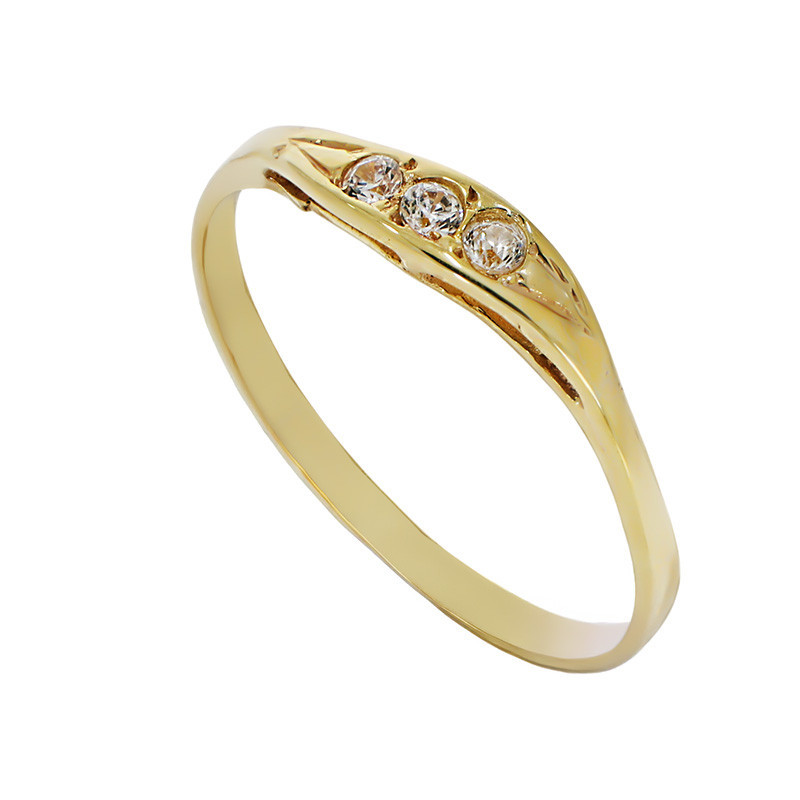 Inel, Aur Galben, 14 k, 0.95 gr, Cod Produs: 782647 - Tezaurshop.ro