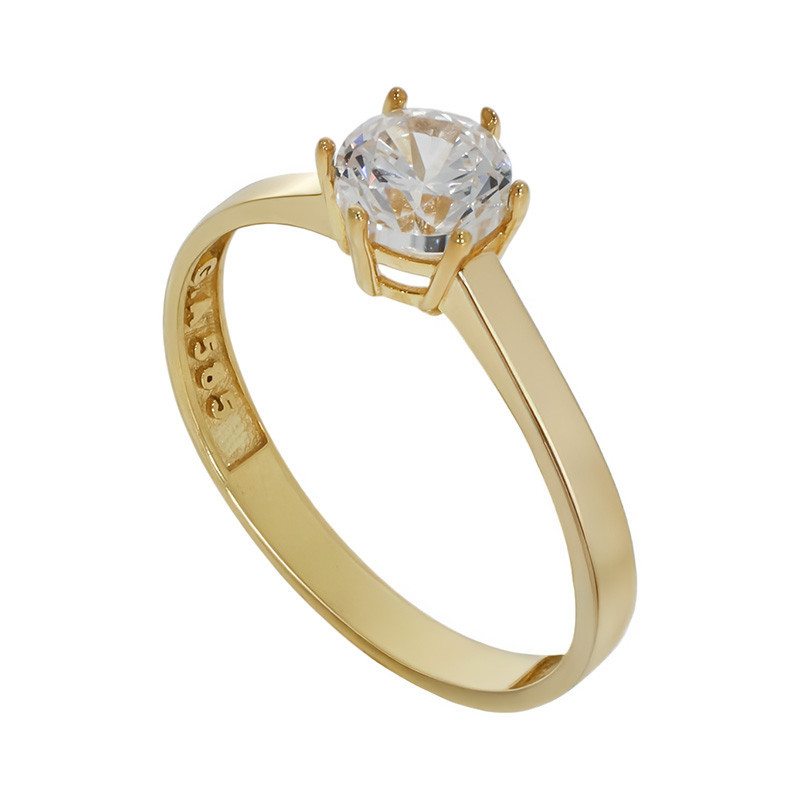 Inel De Logodna, Aur Galben, 14 k, 1.59 gr, Cod Produs: 783460 - Tezaurshop.ro