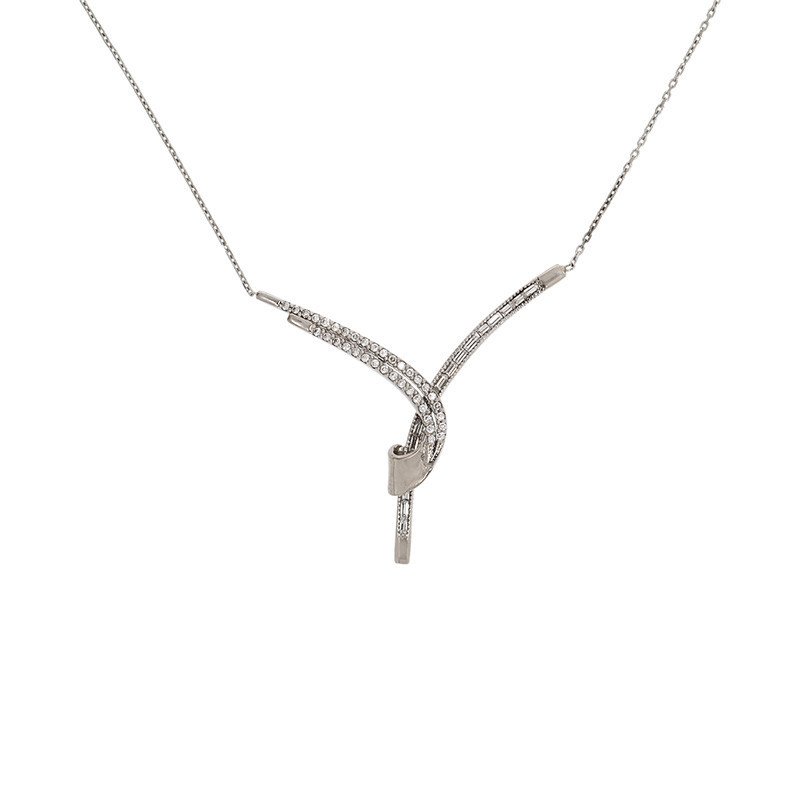 Colier, Aur Alb, 14 k, 4.33 gr, Cod Produs: 783636 - Tezaurshop.ro