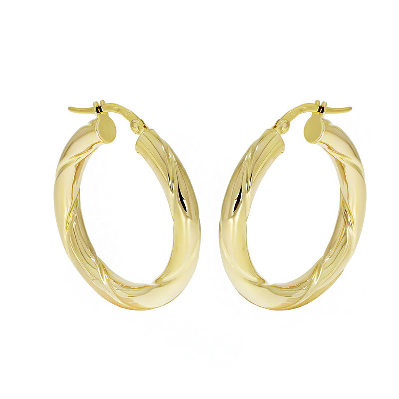 Cercei, Aur Galben, 14 k, 4.03 gr, Cod Produs: 783990 - Tezaurshop.ro