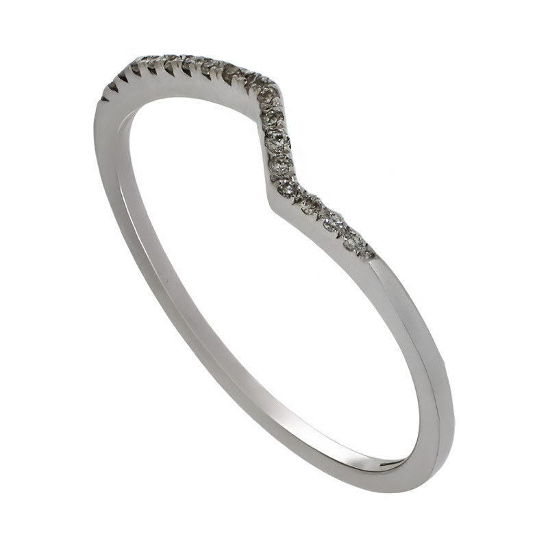 Inel, Aur Alb, 14 k, 1.02 gr, Cod Produs: 784128 - Tezaurshop.ro