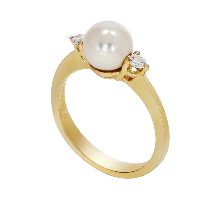 Inel De Logodna, Aur Galben, 18 k, 3.93 gr, cu Diamante, Cod Produs: 784146 - Tezaurshop.ro